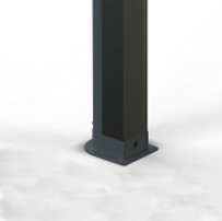 Base da tassellare alla pavimentazione