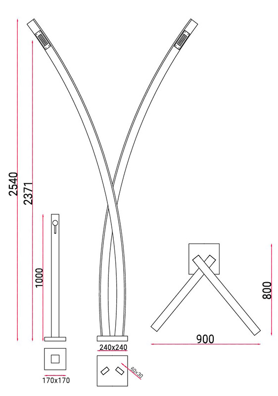 misure Doccia da giardino preludio